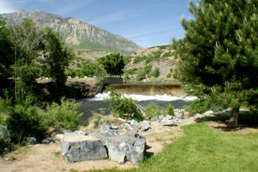 Provo River Spillway - Canyon View Park Provo Utah