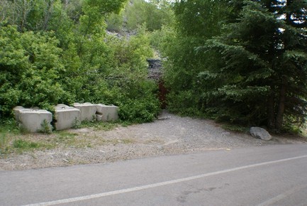 Abandoned Mine on Provo River Parkway Utah